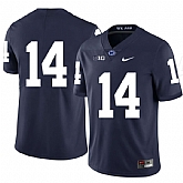 Penn State Nittany Lions 14 Christian Hackenberg Navy Nike College Football Jersey Dzhi,baseball caps,new era cap wholesale,wholesale hats